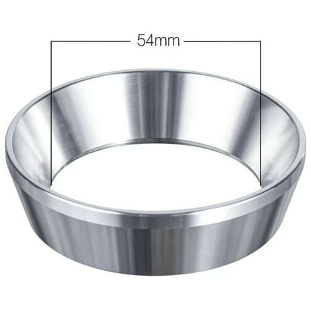 

Yannee 54 mm Espresso Dosing Funnel Stainless Steel Coffee Dosing Ring