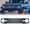 21-23 Bronco w/ Off-road Lights & Camera Hole, variant on AMERICAN MODIFIED Armor Grille for 2021 to 2023 Ford Bronco w/Lights
