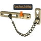 thumbnail image 2 of Limitador de puerta de cadena de seguridad ZHCH acero inoxidable negro mate, 2 of 2