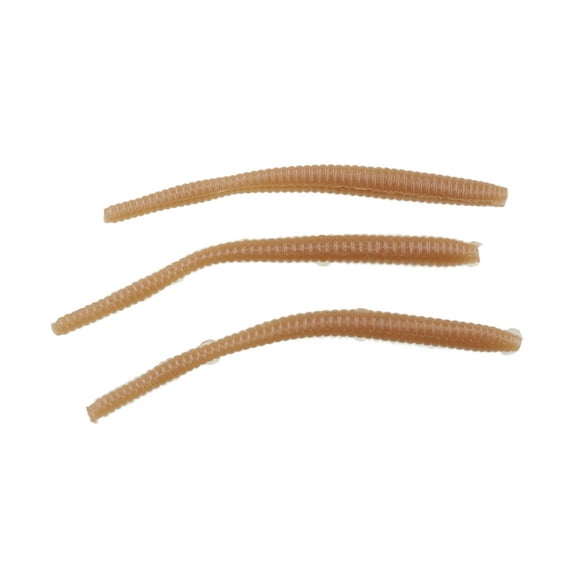 Berkley PowerBait Power Floating Trout Worm Fishing Bait, Natural, 3in | 8cm