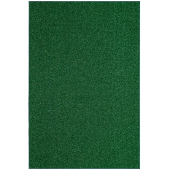 Furnish My Place Loop Floor Rug - 11 ft, x 19 ft., Green, Customized Area Rug for Patio, Garden, Hallway, Living Room