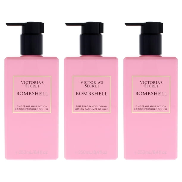 Loción aromática, paquete de 3 unidades, Victoria's Secret Bombshell