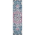 thumbnail image 2 of Addison Rugs Chantille Indoor/Outdoor Transitional Geometric, Abstract Blue Washable Runner Rug, 2'3" x 7'6", 2 of 6
