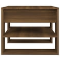 thumbnail image 2 of vidaXL Coffee Table Brown Oak 55.5x55x45 cm Engineered Wood, 2 of 4