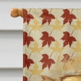 thumbnail image 3 of Caroline's Treasures LH9124CHF Tibetan Spaniel Fall Leaves Portrait Flag Canvas, Large, Multicolor, 3 of 5