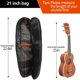 thumbnail image 3 of Funda para ukelele Mdvora, bolsa acolchada duradera, impermeable, de 21 pulgadas, 3 of 8