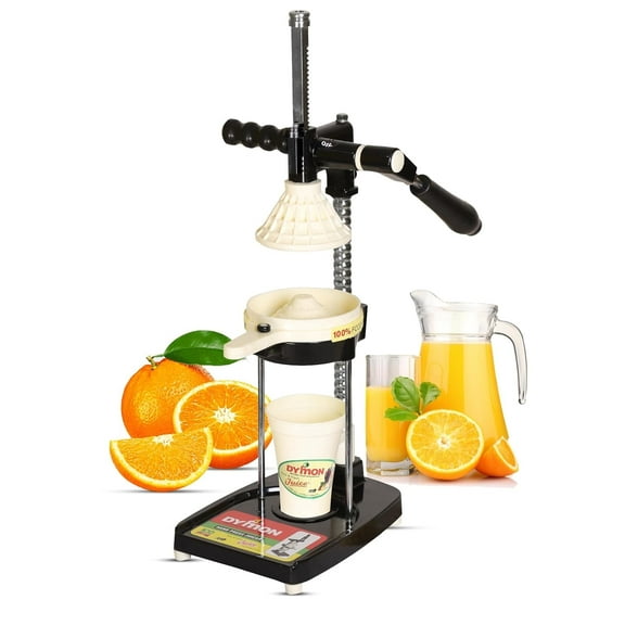 Dymon Hand Press Manual Juicer (FIXED MODEL) With Food grade Material, Patened, Cold Press Technology (US-1002) Orange, Pineapple, mosambi, pomegranate, grapefruit, watermelon