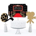 thumbnail image 3 of Big Dot of Happiness Red Carpet - Movie Night Party Centerpiece Sticks - Table Toppers - Set of 15, 3 of 7