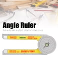 thumbnail image 2 of Angle Ruler,360 Degree Angle Gauge DIY Protractor Goniometer Inside Outside Measuring Metric British Scale,Digital Angle Finder Protractor Angle Measurement Tool for Single Cut and Miter Cut, 2 of 9