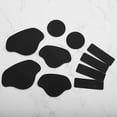 thumbnail image 3 of 10pcs Shoe Heel Repair, Self-Adhesive Shoe Hole Repair Patch for Back of Shoes Heel Fabric Mesh Holes, Leather Heel Cushion Inserts, Irregular Rectangular Round Form Inside Sneaker Patches Kit, 3 of 7