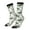 2 Black-1, variant on green plaid Moose tree Print Adult Socks for Men & Women,Calf Socks, Ankle Socks,Boots Socks,Breathable Casual Sock,Unisex Crew Socks