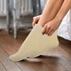 thumbnail image 1 of GOOHOCHY 1Par Calcetines De Beige Para Mujer Con De Fleece Y, 1 of 6