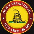 thumbnail image 3 of CafePress - DTOM Gadsden Flag (Logo) T Shirt - Women's Traditional Fit Dark T-Shirt, 3 of 4