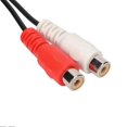 thumbnail image 5 of DIN 7PIN Male to 2RCA Female Cable Pure Copper Wire Core Sound Adapter Cable 4.9ft-Good, 5 of 5