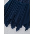 thumbnail image 7 of YONGHS Kids Girls Shiny Sequin Ballet Dance Dress Lyrical Contemporary Latin Tulle Skirt, 7 of 7