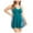 Blue, variant on Summer Savings Clearance! Edvintorg Vintage Plus Size Two Piece Swim Dress With Boyshorts For Women Mesh Tankini Swimsuits Flowy Tummy Control Bathing Suits