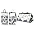 thumbnail image 1 of Livre Jouets Montessori pour Bébé Stimulation Visuelle Activité d'Apprentissage Pliable Vert Multicolore Rouge Noir Blanc Flash, 1 of 18