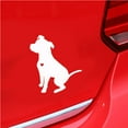 thumbnail image 3 of Walbest Universal Car Auto Vehicle Body Bumper Window Cute Pit Bull Dog Reflective Decals Sticker Decoration, 3 of 7