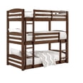 thumbnail image 2 of Litera Moora REMATESMXMUEBLES Litera Triple de Madera de Pino Color Nogal, 2 of 3