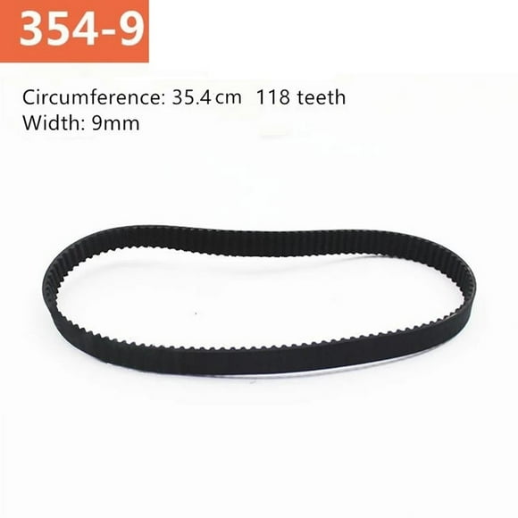 Bgsha 1pc Belt Sander Rubber Drive Belt for Makita 9403 Tank machine 352-9/354-9