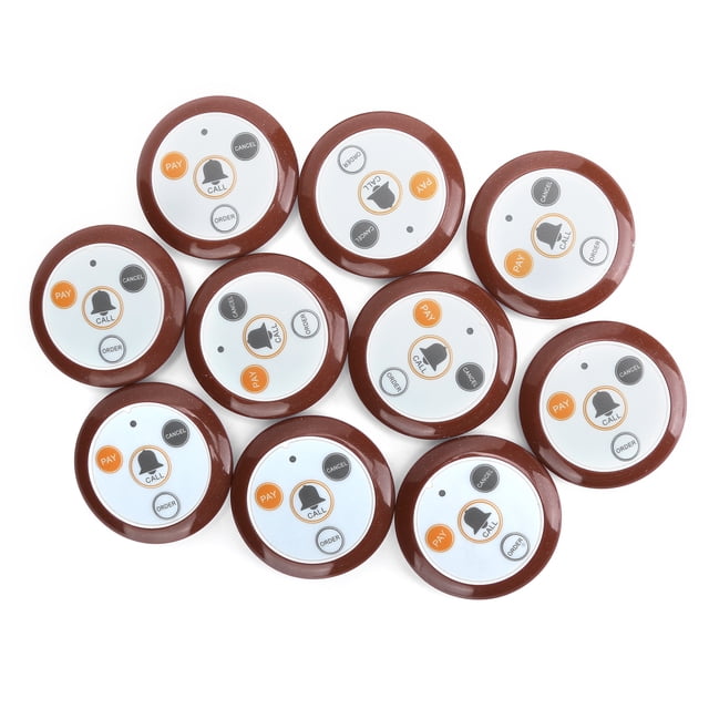 Pager, High Factor Wireless Pager Rechargeable Battery For Most People For Families Hotels, Bars, Restaurants