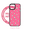 Dark Pink, variant on abbyrose Lightning Bolts MagSafe iPhone Case for iPhone 13