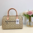 thumbnail image 2 of Coach CS188 Rowan Satchel Bag In Signature Canvas IN Light Khaki Faded Blush, 2 of 9
