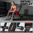 thumbnail image 5 of Yagud   Weight Bench Press for Home Gym, Strength Training Adjustable Workout Benches for Full Body, Gym Benches for Incline Decline Exercise, 5 of 6