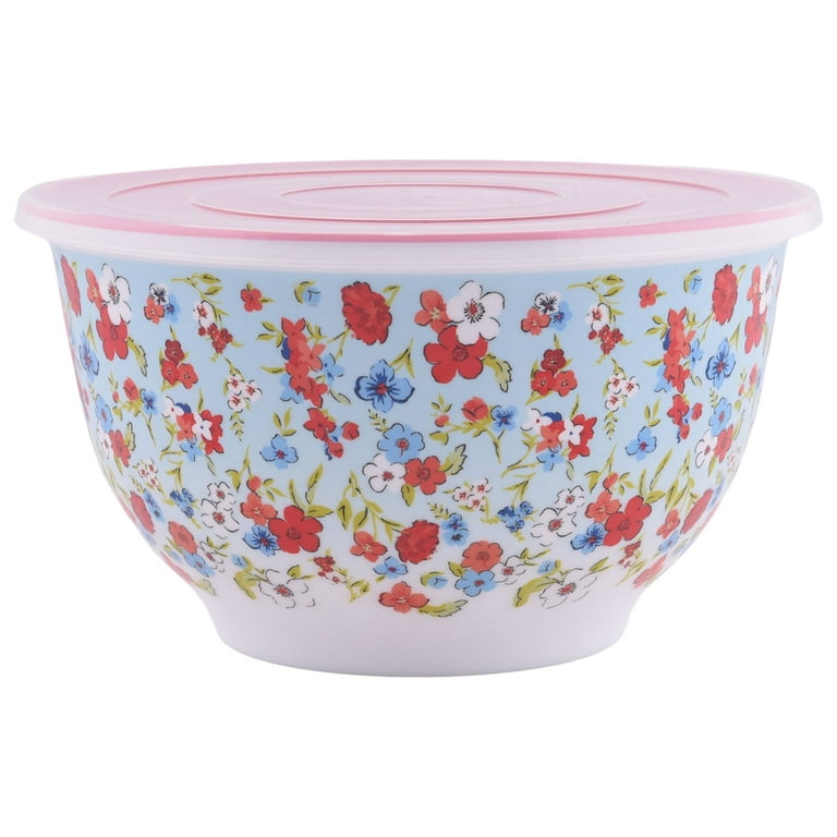 The Pioneer Woman Melamine Mixing Bowl Set, 10 Pieces, Heritage Floral - Multicolor