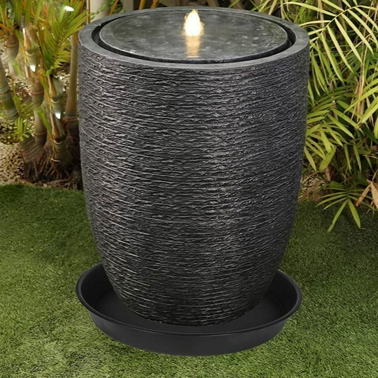 Bleuhome 2 Pack Of 20 22 Inch Plant Saucer, 3.6" Depth Tray, Large Deep Heavy Du