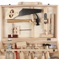 thumbnail image 4 of Multi Purpose Child Maintenance Management Toolbox Toy Disassembly Carpentry Box Wooden Boy, 4 of 5