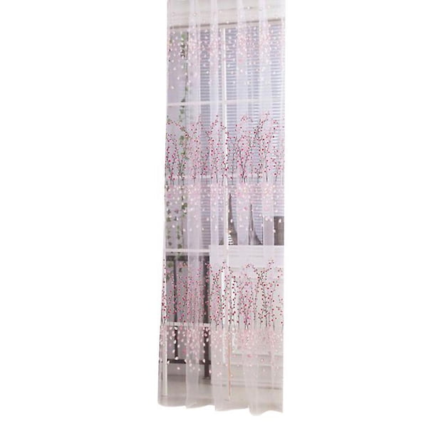 Las nuevas cortinas florales prácticas de 1 pieza