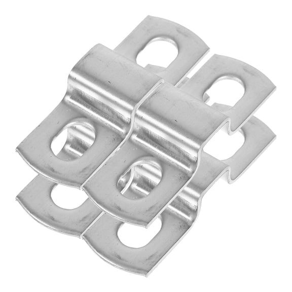 HOMEMAXS 4Pcs Pipe Hanger U Bracket Pipe Support U Clamp Mounting Bracket Mount Tube Clamp