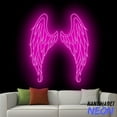 thumbnail image 2 of Handmadetneonsign Angel Wings Neon Sign, Angel Wings Led Sign, Angel Wings Wall Art, House Wall Decor 90348, 2 of 5