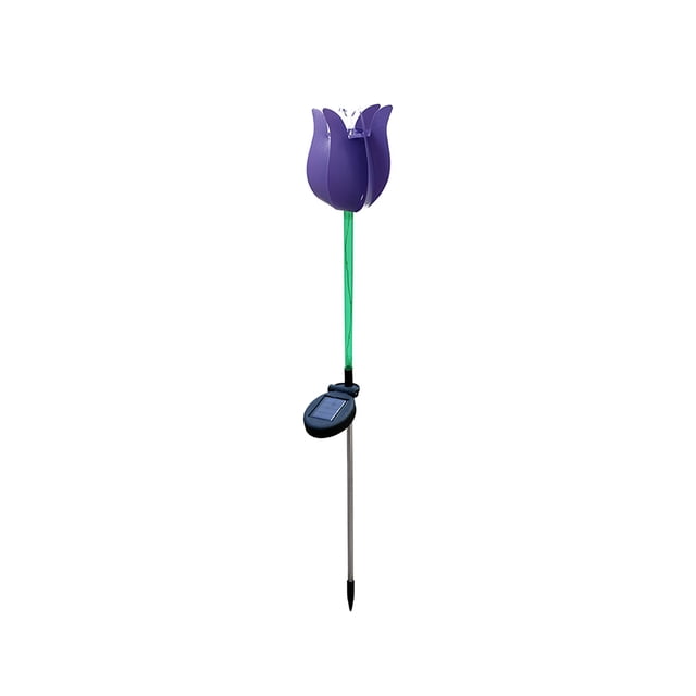 TIMIFIS Solar Light Solar Garden Decorative Lights, Simulated Tulips Windmill Lights , Outdoor Solar Ground Lights That Can Dance with The Wind Lighting & Ceiling
