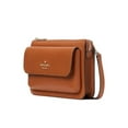thumbnail image 2 of Kate Spade New York handbag for women Leila small flap crossbody bag, Warm Gingerbread, 2 of 5