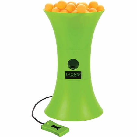 iPong Topspin Table Tennis Trainer Robot, Green (Best Table Tennis Robot)