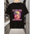 thumbnail image 1 of Men'S Vintage Humor Graphic T-Shirt - "Cappuccino Ballerina" Design, Cotton Blend, Casual Comfort Fit, Round Neck, Short Sleeve, Ideal for Summer & Gift-Givin, 1 of 6