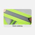 thumbnail image 3 of Soidarity Correas de chaleco reflectante LED con cinturón elástico Reflector ajustable de alta visibilidad 3 modos corredores para correr de noche Ropa Deportiva, Zapatos Azul Soidarity OD027015-04, 3 of 6