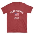 thumbnail image 1 of Perrysburg Ohio Patriot Men's Cotton T-Shirt, 1 of 1