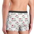 thumbnail image 5 of Kll I Love My Dad Men'S Cotton Boxer Briefs Underwear-Large, 5 of 9