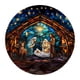 thumbnail image 2 of Ganfancp Acrílico Redondo Navidad Jesu Decoración Revelación Placas Colgantes Decoración de La Pared de Vacaciones Rebajas Flash Deals 1X Listado, 2 of 5