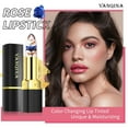 thumbnail image 3 of Flower Jelly Lipstick, Temperature Change Lip Balm, Moisturizing Long Lasting Nutritious Lip Gloss with Real Flower Design, Hydrating Cocoa Butter formula for Soft Smooth Lips, 3 of 9