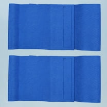 LIFKOME  2 Pcs Waist Belt for Back Pain Lower Lumbar Support Men and Women Blue