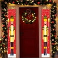 thumbnail image 6 of Merry Christmas Banners Outdoor Christmas Decorations Xmas Porch Sign,12x72in, 6 of 7