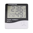 thumbnail image 1 of Higrómetro Digital LCD de temperatura y humedad HTC-1 pantalla grande, más preciso, Monitor de termómetro interior para habitación de invernadero, 1 of 5
