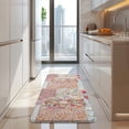 thumbnail image 4 of Pioneer Flower Floral Print Pattern Kitchen Rug Mat,Kitchen Runner Rugs Non Skid Washable,Decorative Kitchen Floor Mats for Kitchen,Sink,Laundry,17"x47.2", 4 of 7