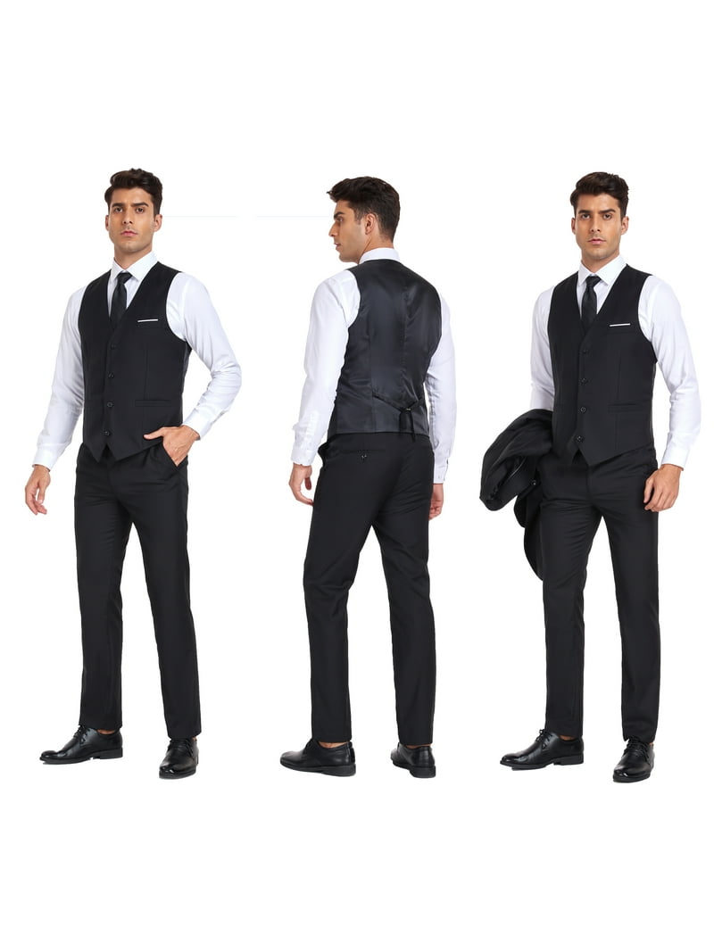 1/12 Scale Male Black Striped Suit Set Clothes Body W Holder 6 Action Figure