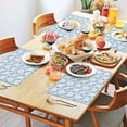 thumbnail image 2 of Pioneer Flower Floral Print Pattern Summer Placemats Table Placemats Set Of 4-Linen Kitchen Washable Placemats Table Mats 12x18 Inch Non-Slip Heat Resistant, 2 of 5
