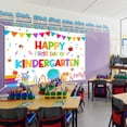 thumbnail image 5 of 7x5ft Kindergarten Welcome Back to School Backdrop Watch Out Here I Come Preschool First Day of School Background Welcome Back Classroom Party Decorations Banner Photo Booth Props, 5 of 5
